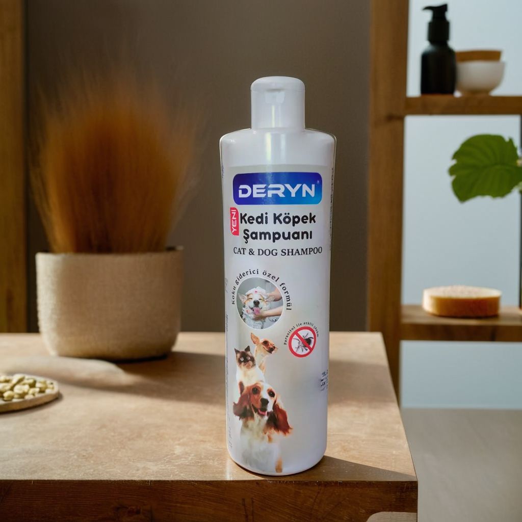 Deryn Kedi Köpek Şampuanı - Doğal İçerikli ve Hassas Cilt Dostu